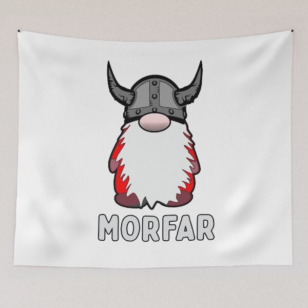 Item preview, Morfar Nordic Gnome Viking Tomte Scandinavian Grandfather designed and sold by funnytshirtemp.