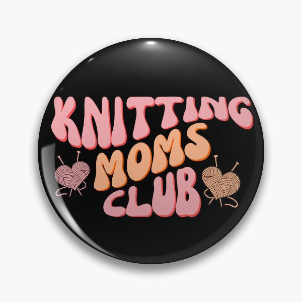 Item preview, Retro Knitter Life - Knitting Moms Club designed and sold by humnoo.