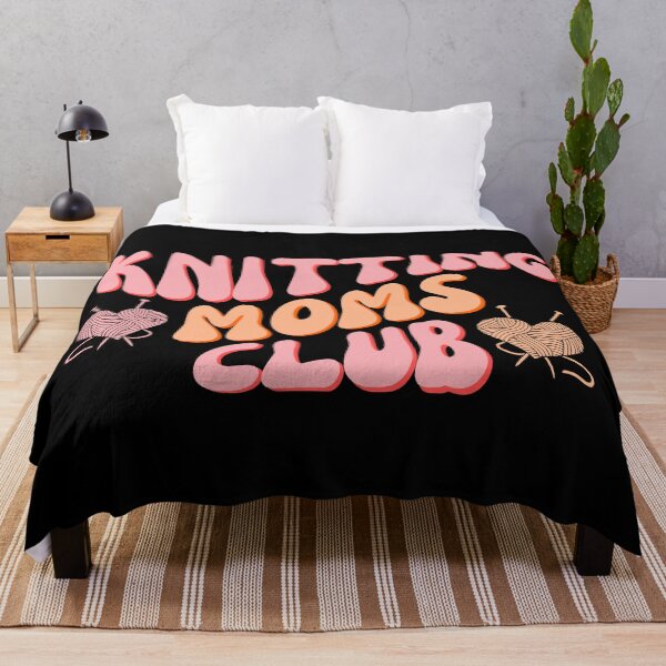 Item preview, Retro Knitter Life - Knitting Moms Club designed and sold by humnoo.