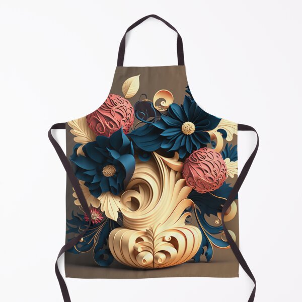 Item preview, Fleuron Floral Modern Elegant Composition Designs for Home Decor, Wedding, Events Fashion and Accessories designed and sold by RAGANADesign.