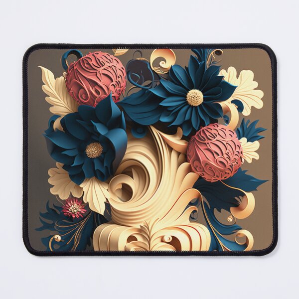 Item preview, Fleuron Floral Modern Elegant Composition Designs for Home Decor, Wedding, Events Fashion and Accessories designed and sold by RAGANADesign.