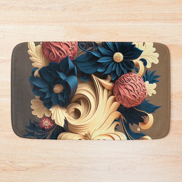 Item preview, Fleuron Floral Modern Elegant Composition Designs for Home Decor, Wedding, Events Fashion  and Accessories  designed and sold by RAGANADesign.