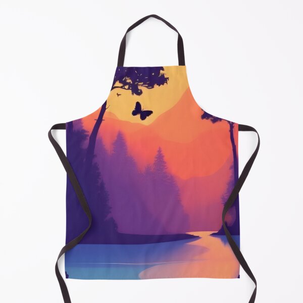 Item preview, Add a Touch of Beauty and Tranquility to Your Life with Our Gorgeous Minimalist Landscape Butterfly Prints designed and sold by supeart.
