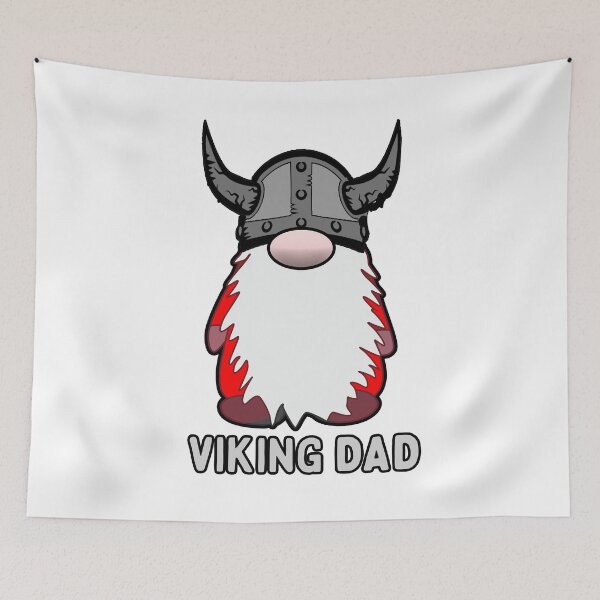 Item preview, Viking Dad Nordic Gnome Viking Tomte Scandinavian  designed and sold by funnytshirtemp.