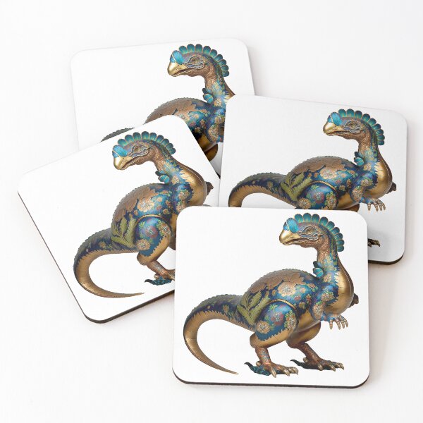 Item preview, Chinese cloisonne dinosaur. chinese decoration designed and sold by Cute-and-Co.