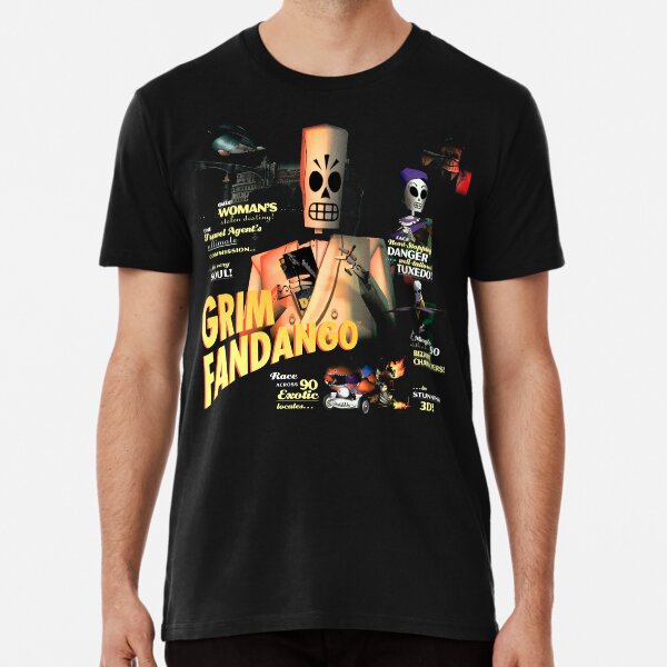 Item preview, grim fandango day of the dead vintage print designed and sold by sodiepops.