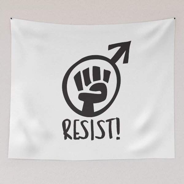 Item preview, Resist, No Simp designed and sold by StayWokeKings.