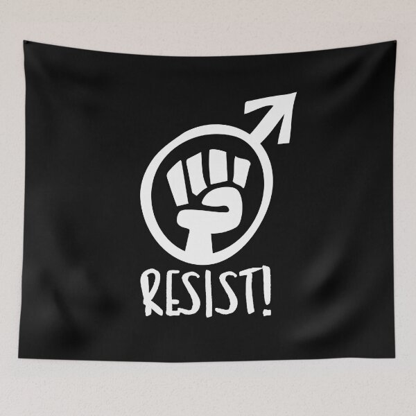 Item preview, Resist, No Simp designed and sold by StayWokeKings.