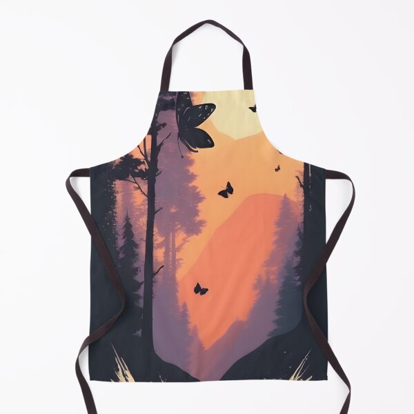 Item preview, Discover the Charm and Elegance of Our Minimalist Landscape Butterfly Print Collection designed and sold by supeart.