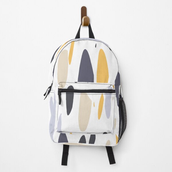 Item preview, Geometric Abstract Marble Pattern in Yellow, Light Grey, Cream designed and sold by hedru.