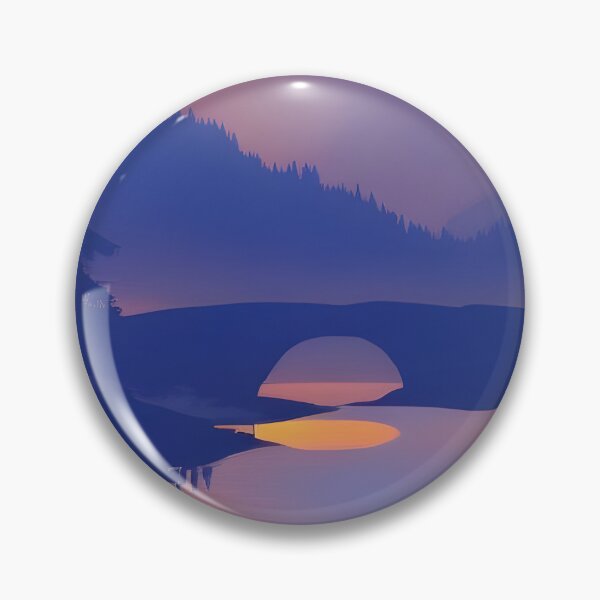 Item preview, Find the Perfect Minimalist Landscape and Lake Sunrise Print for Your Personal Style and Taste designed and sold by supeart.
