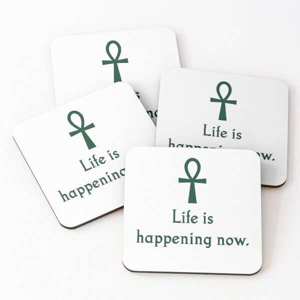 Item preview, Life Is Happening Now designed and sold by CrankyOldDude.