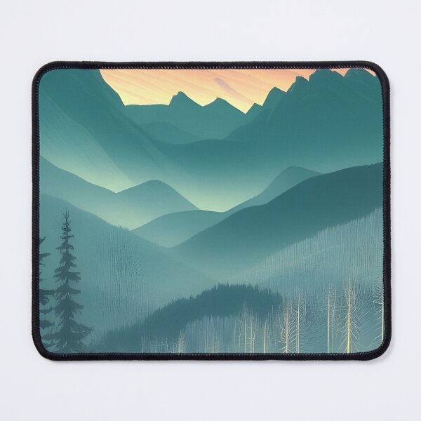 Item preview, Find the Perfect Minimalist Matte Painting of Bavarian Alps Print for Your Personal Style and Taste designed and sold by supeart.
