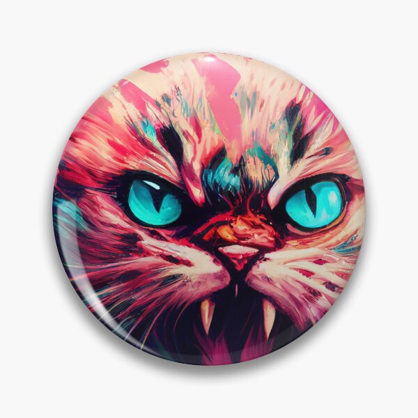Item preview, Angry cat face designed and sold by colorexz.