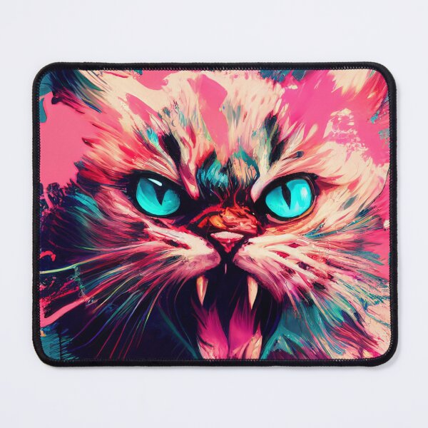 Item preview, Angry cat face designed and sold by colorexz.