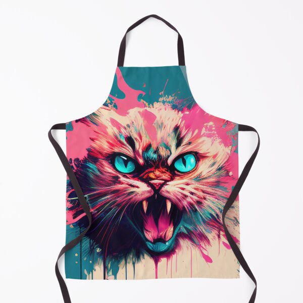 Item preview, Angry cat face designed and sold by colorexz.