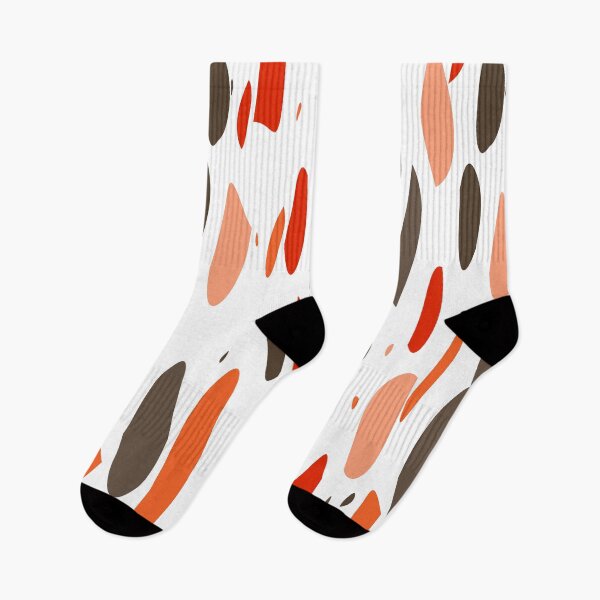 Item preview, Colorful Stones Pattern in Red, Brown and Orange designed and sold by hedru.