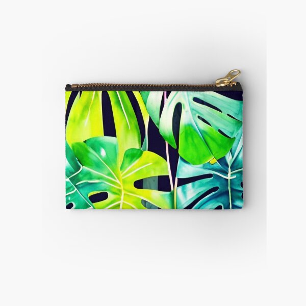 Item preview, Monstera leaves - tropical leaf pattern designed and sold by Ascooepics.