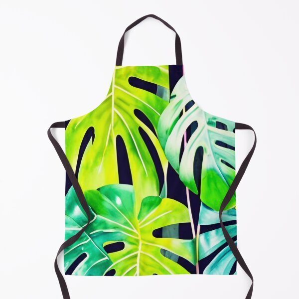 Item preview, Monstera leaves - tropical leaf pattern designed and sold by Ascooepics.