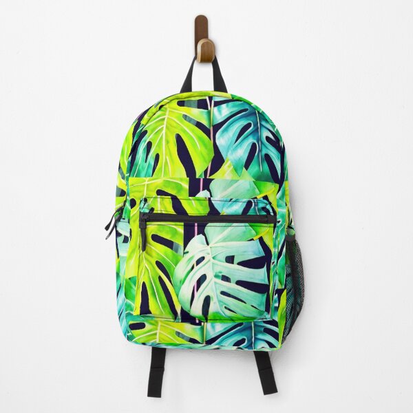 Item preview, Monstera leaves - tropical leaf pattern designed and sold by Ascooepics.