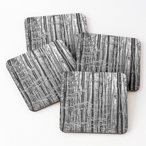 Item preview, Tree trunks in black and white designed and sold by EnR-designs.