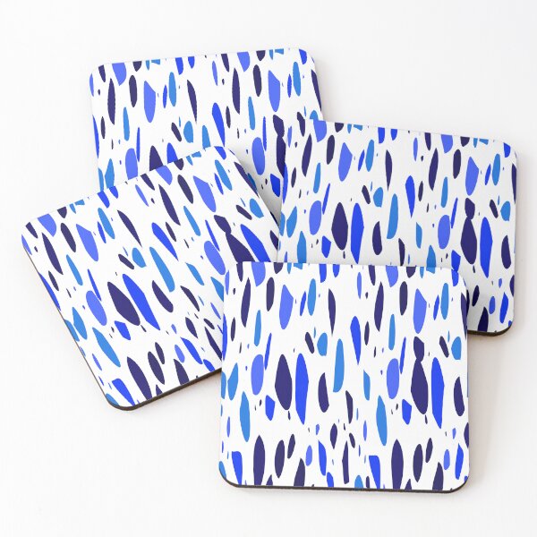 Item preview, Navy Blue Tee Stones in Blue Shades designed and sold by hedru.