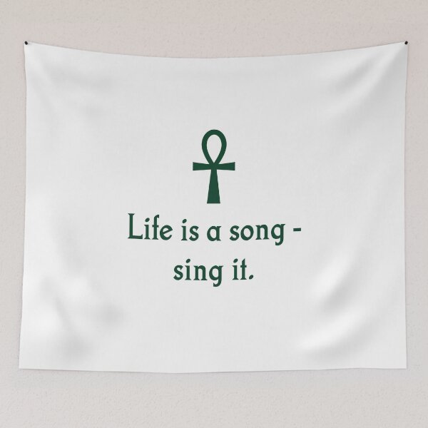 Item preview, Life Is A Song - Sing It designed and sold by CrankyOldDude.