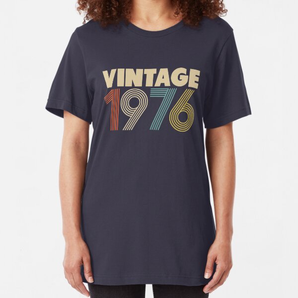Vintage 1976 Slim Fit T-Shirt
