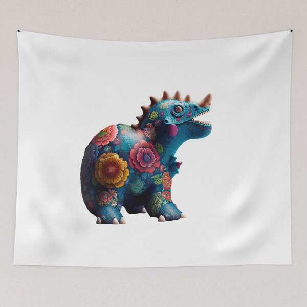 Item preview, Chinese cloisonne dinosaur. chinese decoration designed and sold by Cute-and-Co.