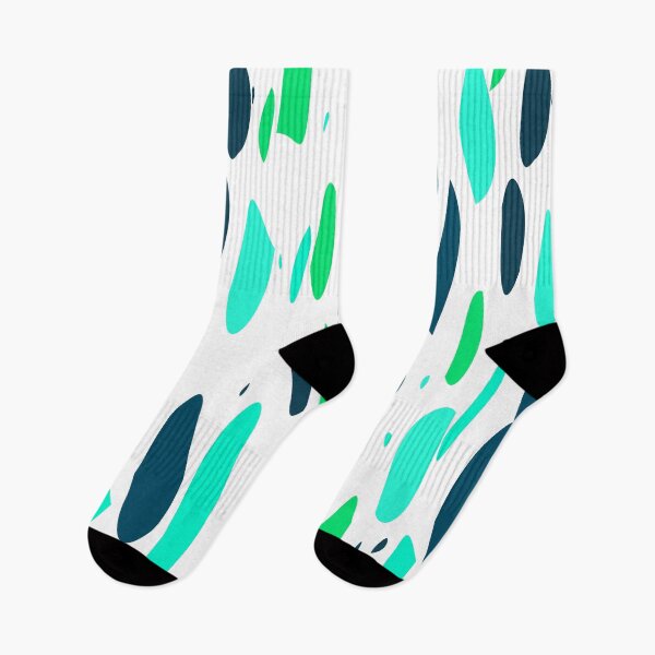 Item preview, Stones Pattern in Lime Green and Turquoise designed and sold by hedru.