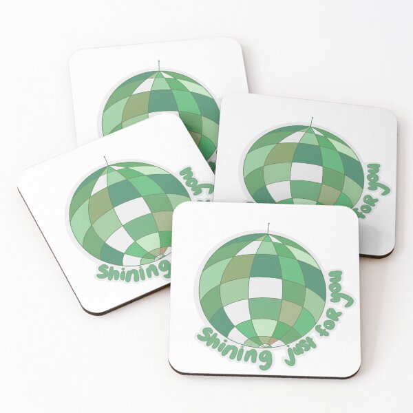 Item preview, mirrorball green designed and sold by scorpionmoons.