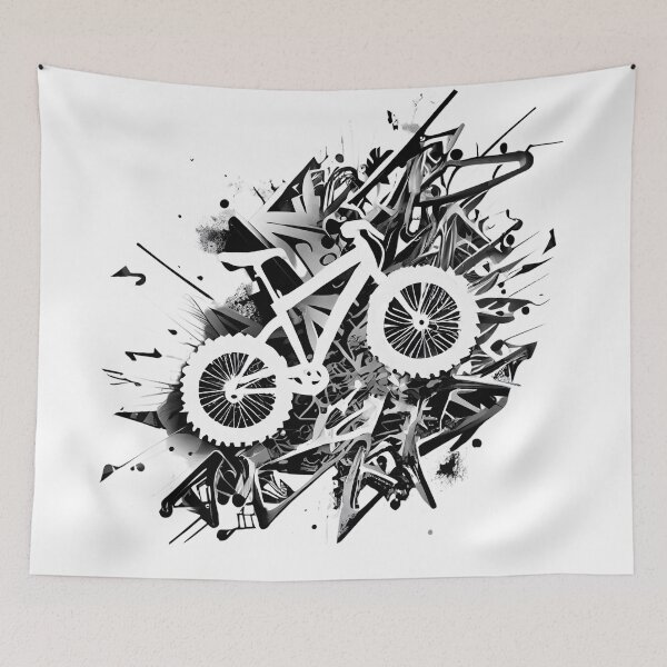 Item preview, Bike Bicycle Graphic Design for the Bike Riding Enthusiast who wants to show off their playful side while they ride designed and sold by TourDePassion.