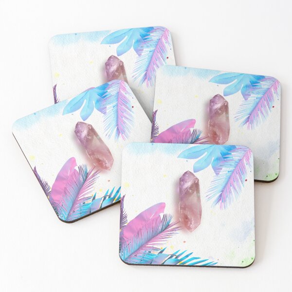 Item preview, Tropical Crystal | Abstract Art designed and sold by MindedInc.