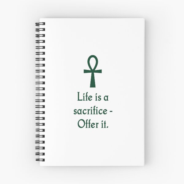 Item preview, Life Is A Sacrifice Offer It designed and sold by CrankyOldDude.