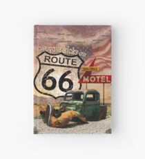Get your Kicks on Route 66 Hardcover Journal