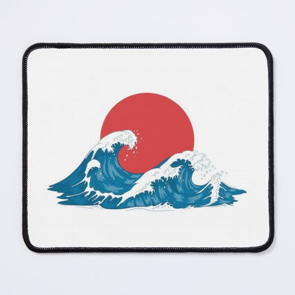 Item preview, Wave Japanese Style Essential | Japanese Art Style Design designed and sold by Dirtcheapartist.