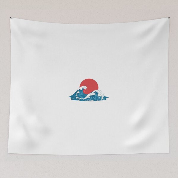 Item preview, Wave Japanese Style Essential | Japanese Art Style Design designed and sold by Dirtcheapartist.