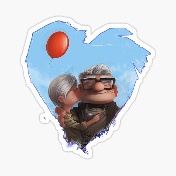 Carl Fredricksen Stickers for Sale | Redbubble