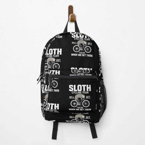 Item preview, sloth cycling team lazy sloth bike biker funny bicycle, sloth cycling team, sloth, hiking, cycling, hobby, outdoors, sloth cycling, lazy sloth, funny sloth designed and sold by RedArtsDesign.