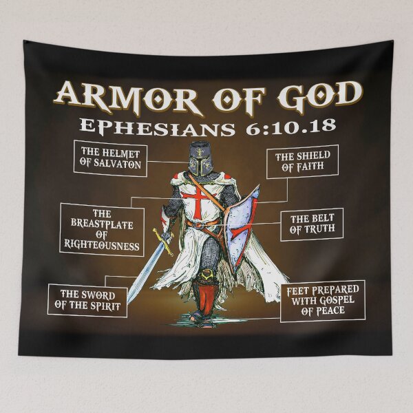 Item preview, Armor Of God Art Print designed and sold by Mitchell McMillin.