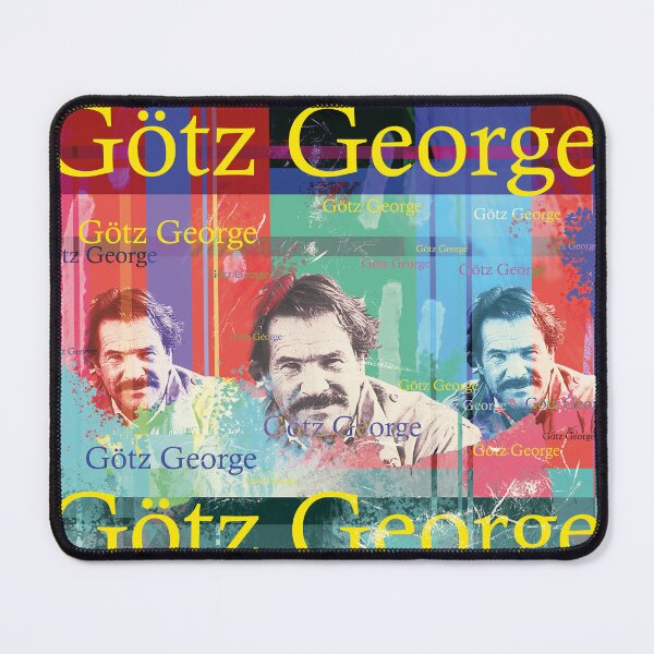 Item preview, nostalgic retro portrait, German actor Götz George designed and sold by Mauswohn.