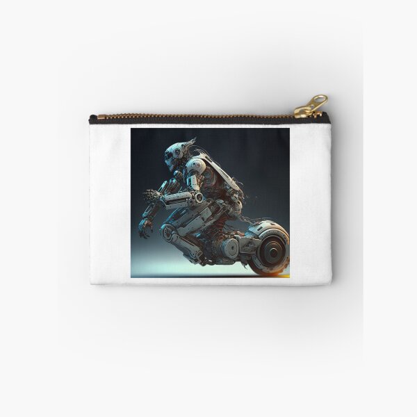 Item preview, Robot rides a motorcycle designed and sold by Globuwear.