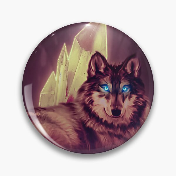 Item preview, Magical Crystal Glowing Wolf Design designed and sold by MAEffects.