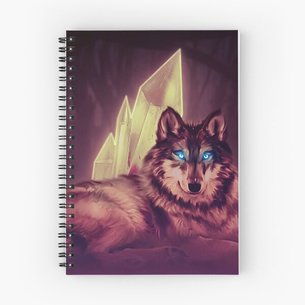 Item preview, Magical Crystal Glowing Wolf Design designed and sold by MAEffects.