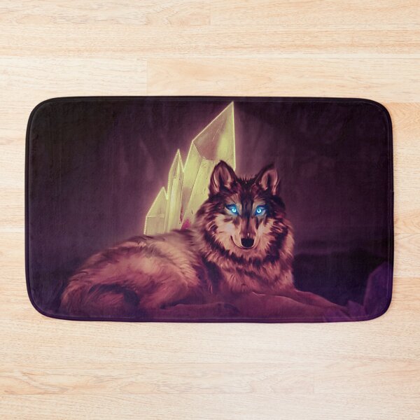 Item preview, Magical Crystal Glowing Wolf Design designed and sold by MAEffects.