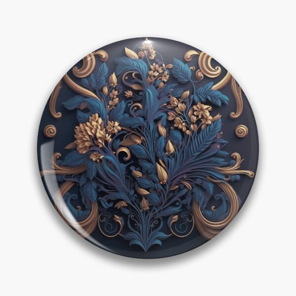 Item preview, Fleuron Floral Modern Elegant Composition Designs for Home Decor, Wedding, Events Fashion  and Accessories  designed and sold by RAGANADesign.
