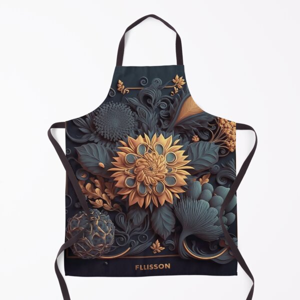 Item preview, Fleuron Floral Modern Elegant Composition Designs for Home Decor, Wedding, Events Fashion and Accessories designed and sold by RAGANADesign.