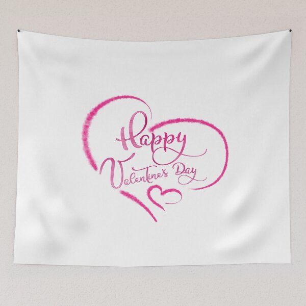 Artikelvorschau, Valentinstag-Herz-Grußgeschenk, Aquarell-Happy-Valentinstag-Design entworfen und verkauft von Natcha-Atit.