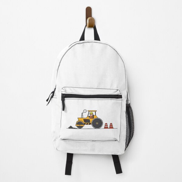Item preview, Kids drawing construction set of road roller machine designed and sold by wordspotrayal.