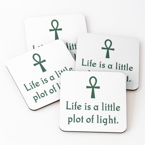 Item preview, Life Is A Little Plot Of Light designed and sold by CrankyOldDude.